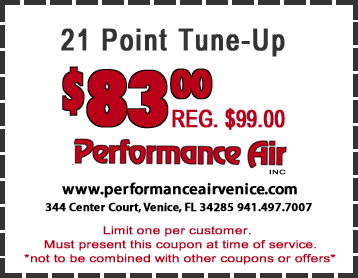 Print a coupon for savings on a Spring 21 Point Tune-Up for your home A/C system